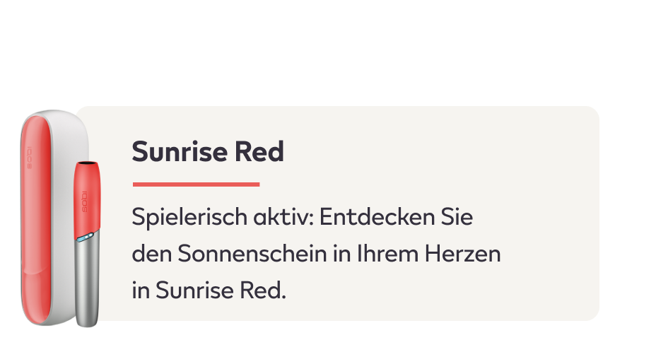 Sunrise Red Accessories Spring IQOS
