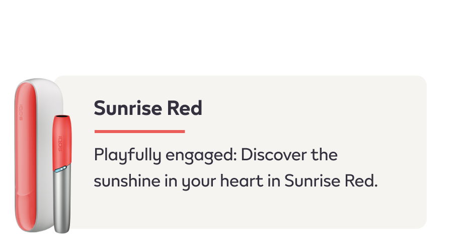 Sunrise Red Accessoires Spring IQOS