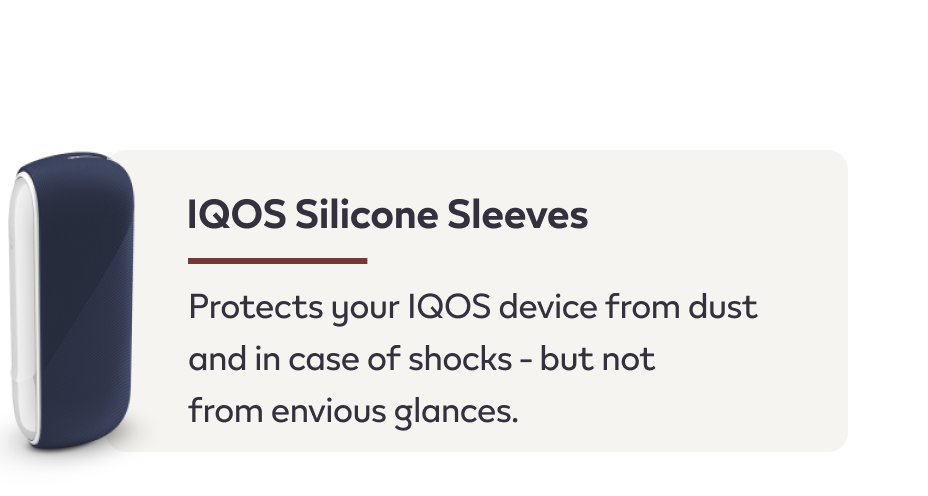 IQOS Silicone Sleeve Blue Valentines Day