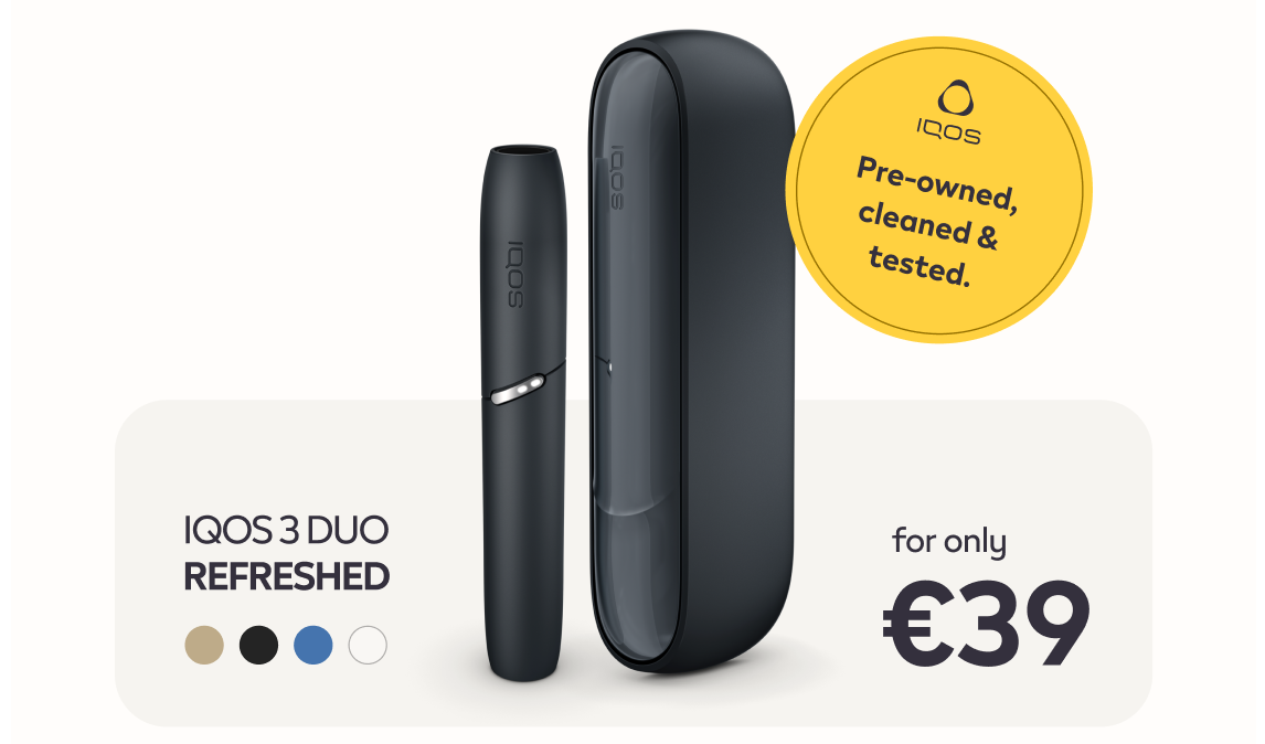 IQOS 3 DUO Refreshed - for €39