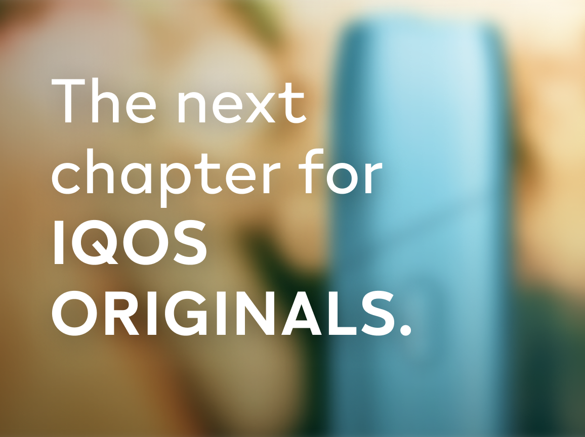 The next chapter for IQOS ORIGINALS