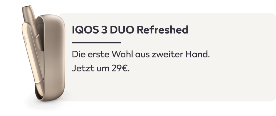 Iqos 3 Duo Refreshed