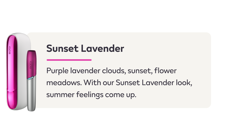 Sunset Lavender Cap & Door Cover